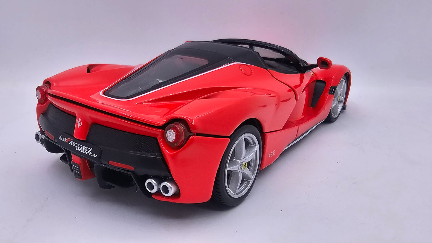 LaFerrari Aperta - Escala 1/24 - Burago - (Sin caja)