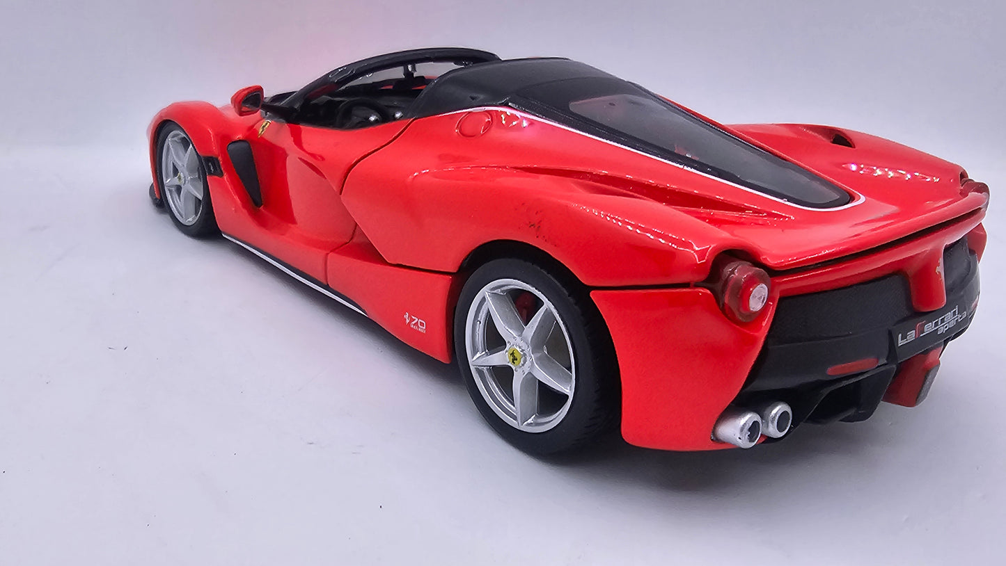 LaFerrari Aperta - Escala 1/24 - Burago - (Sin caja)