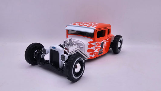 Ford Model A Hot Rod - Escala 1/24 - Maisto - (Sin caja)