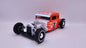 Ford Model A Hot Rod - Escala 1/24 - Maisto - (Sin caja)