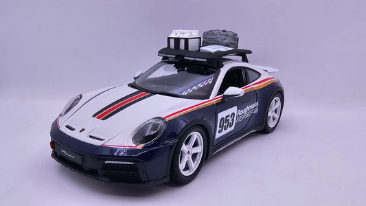 Porsche 911 Dakar - Escala 1/24 - Burago - (Sin caja)