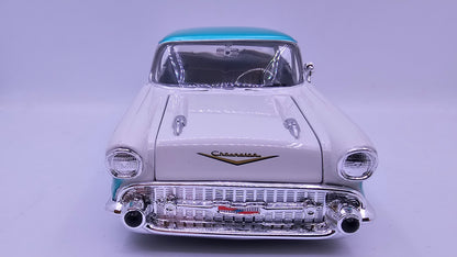 Chevy Bel Air 1957 Custom - Escala 1/24 - MotorMax - (Sin caja)