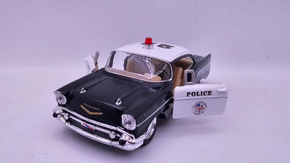 Chevrolet Bel Air Policia 1957 - Escala 1/40 - Kinsmart - (Sin caja)