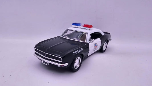 Chevrolet Camaro Z-28 1967 Policia - Escala 1/37 - Kinsmart - (Sin caja)