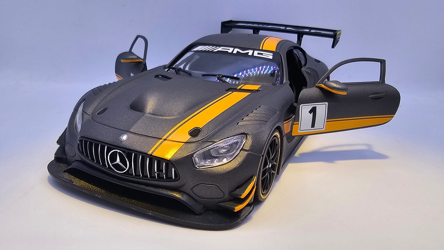 Mercedes AMG GT3 - Escala 1/24 - MotorMax - (Sin caja)