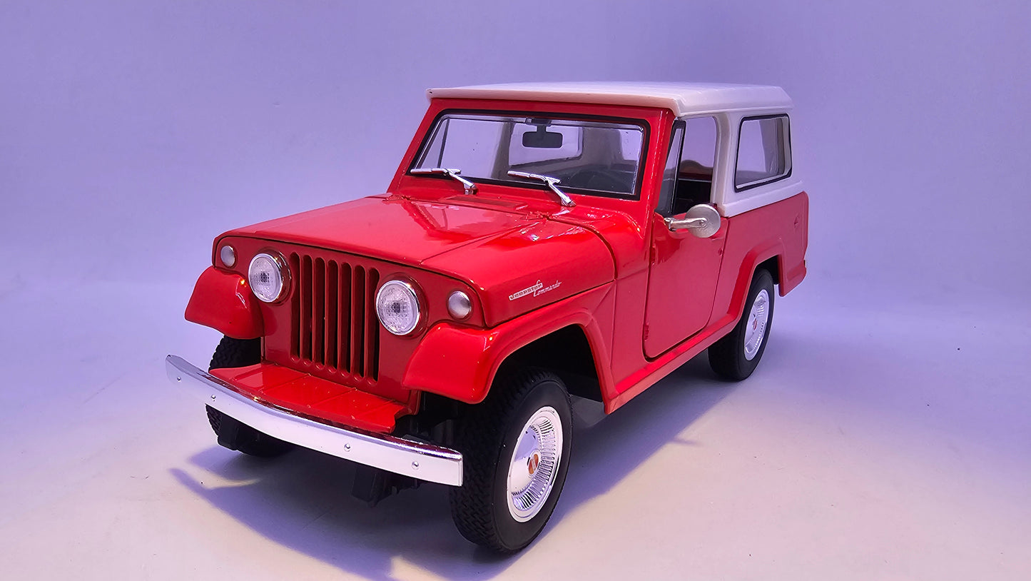 Jeep Commando - Escala 1/24 - Welly - (Sin caja)