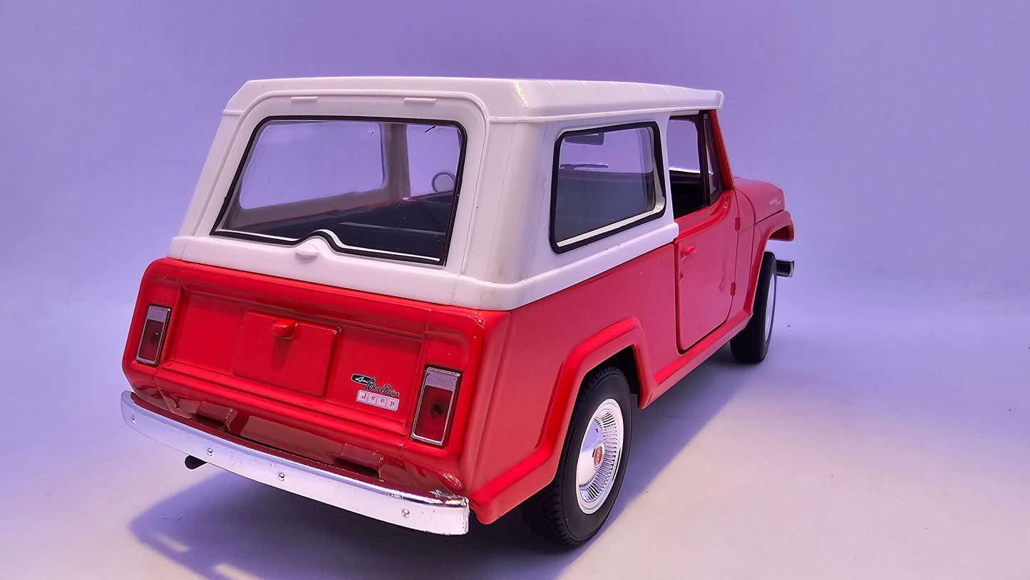 Jeep Commando - Escala 1/24 - Welly - (Sin caja)