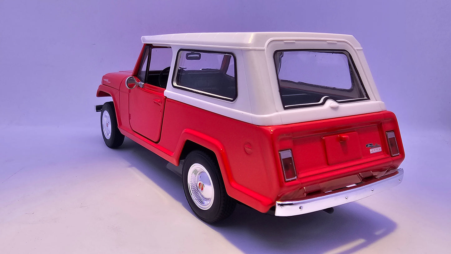 Jeep Commando - Escala 1/24 - Welly - (Sin caja)