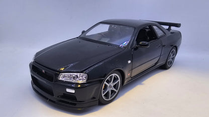 Nissan Skyline GT-R R34 - Escala 1/24 - Welly - (Sin caja)