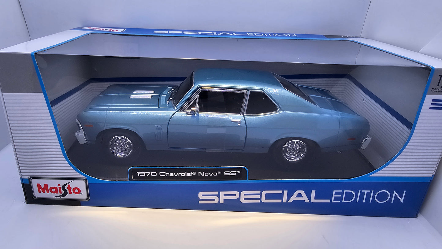 Chevrolet Nova SS 1970 - Escala 1/18 - Maisto