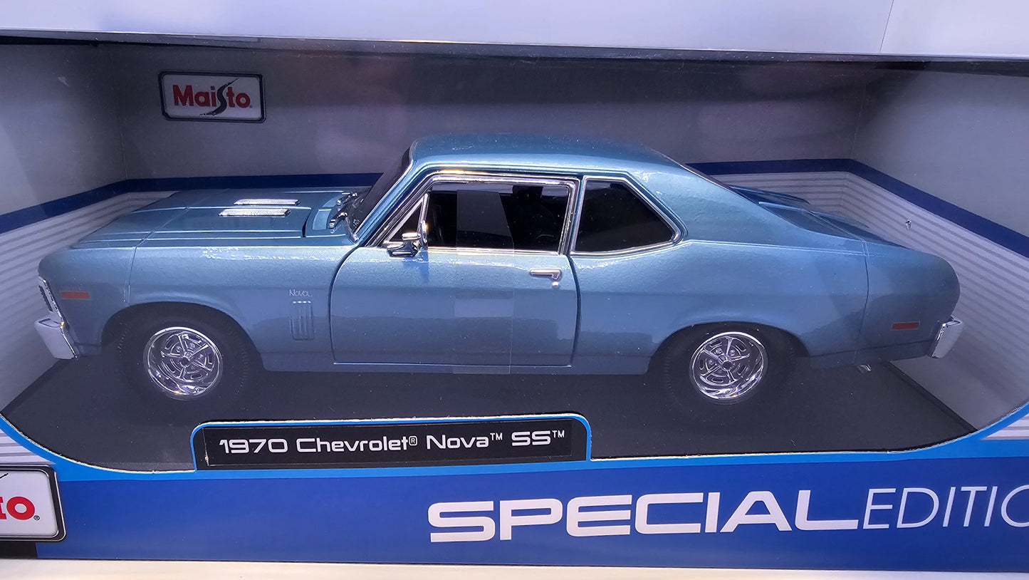 Chevrolet Nova SS 1970 - Escala 1/18 - Maisto