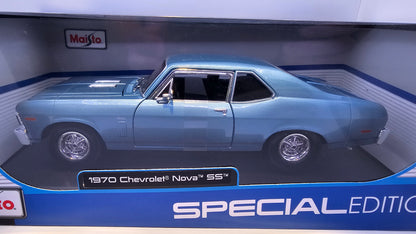 Chevrolet Nova SS 1970 - Escala 1/18 - Maisto