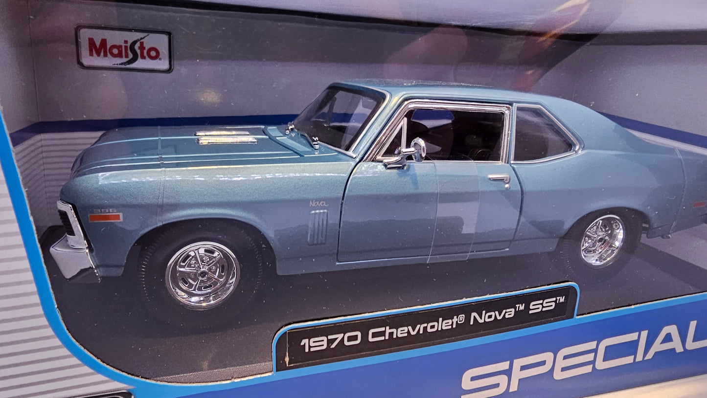 Chevrolet Nova SS 1970 - Escala 1/18 - Maisto