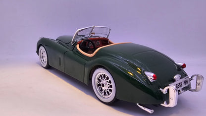 Jaguar XK 120 - Escala 1/24 - Burago - (Sin caja)