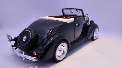 Ford Deluxe Cabriolet 1936 - Escala 1/24 - Welly - (Sin caja)