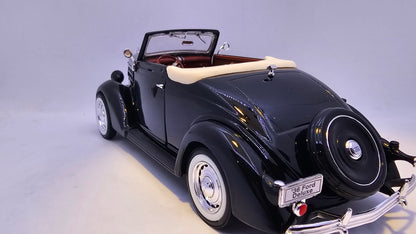 Ford Deluxe Cabriolet 1936 - Escala 1/24 - Welly - (Sin caja)