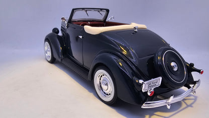 Ford Deluxe Cabriolet 1936 - Escala 1/24 - Welly - (Sin caja)