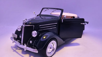 Ford Deluxe Cabriolet 1936 - Escala 1/24 - Welly - (Sin caja)
