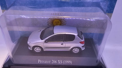 Peugot 206 XS 1999 - Escala 1/43 - Salvat