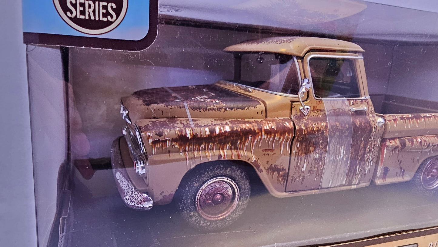 Chevy Apache Pick Up 1958 "Oxidada" - Escala 1/24 - MotorMax