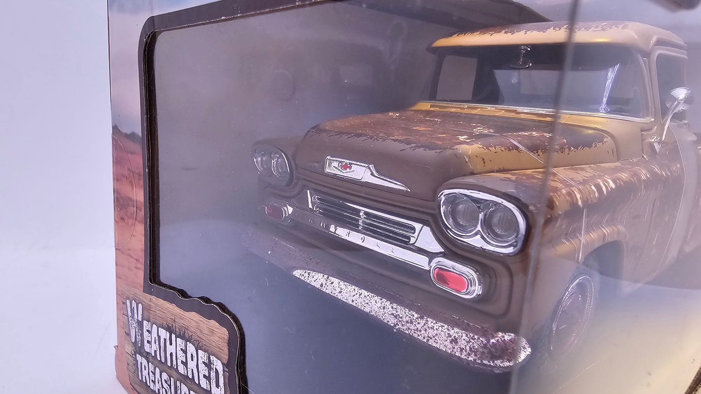 Chevy Apache Pick Up 1958 "Oxidada" - Escala 1/24 - MotorMax