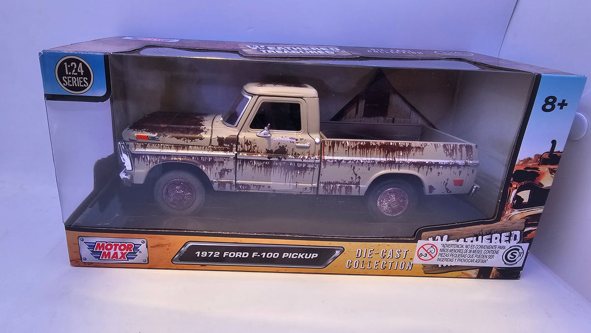 Ford F-100 Pick Up 1972 "Oxidada" - Escala 1/24 - Motormax