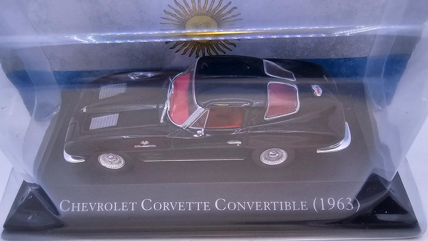 Chevrolet Corvette Convertible 1963 - Escala 1/43 - Salvat