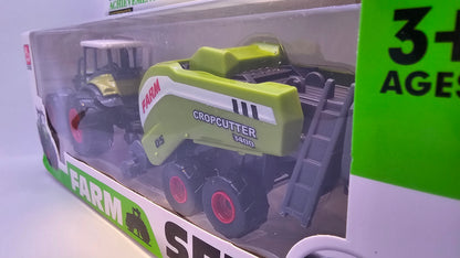 Tractor con Implemento Agrario - Escala 1/43 - Sunq Toys