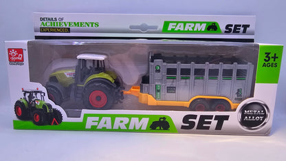 Tractor con Implemento Agrario - Escala 1/43 - Sunq Toys
