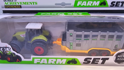 Tractor con Implemento Agrario - Escala 1/43 - Sunq Toys