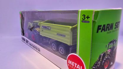 Tractor con Implemento Agrario - Escala 1/64- Sunq Toys