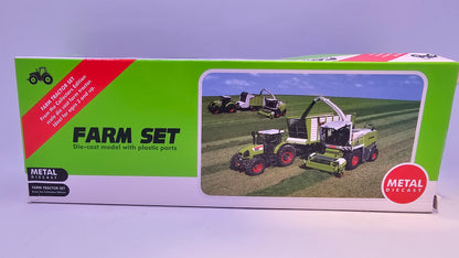 Tractor con Implemento Agrario - Escala 1/64- Sunq Toys
