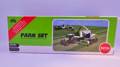 Tractor con Implemento Agrario - Escala 1/64- Sunq Toys