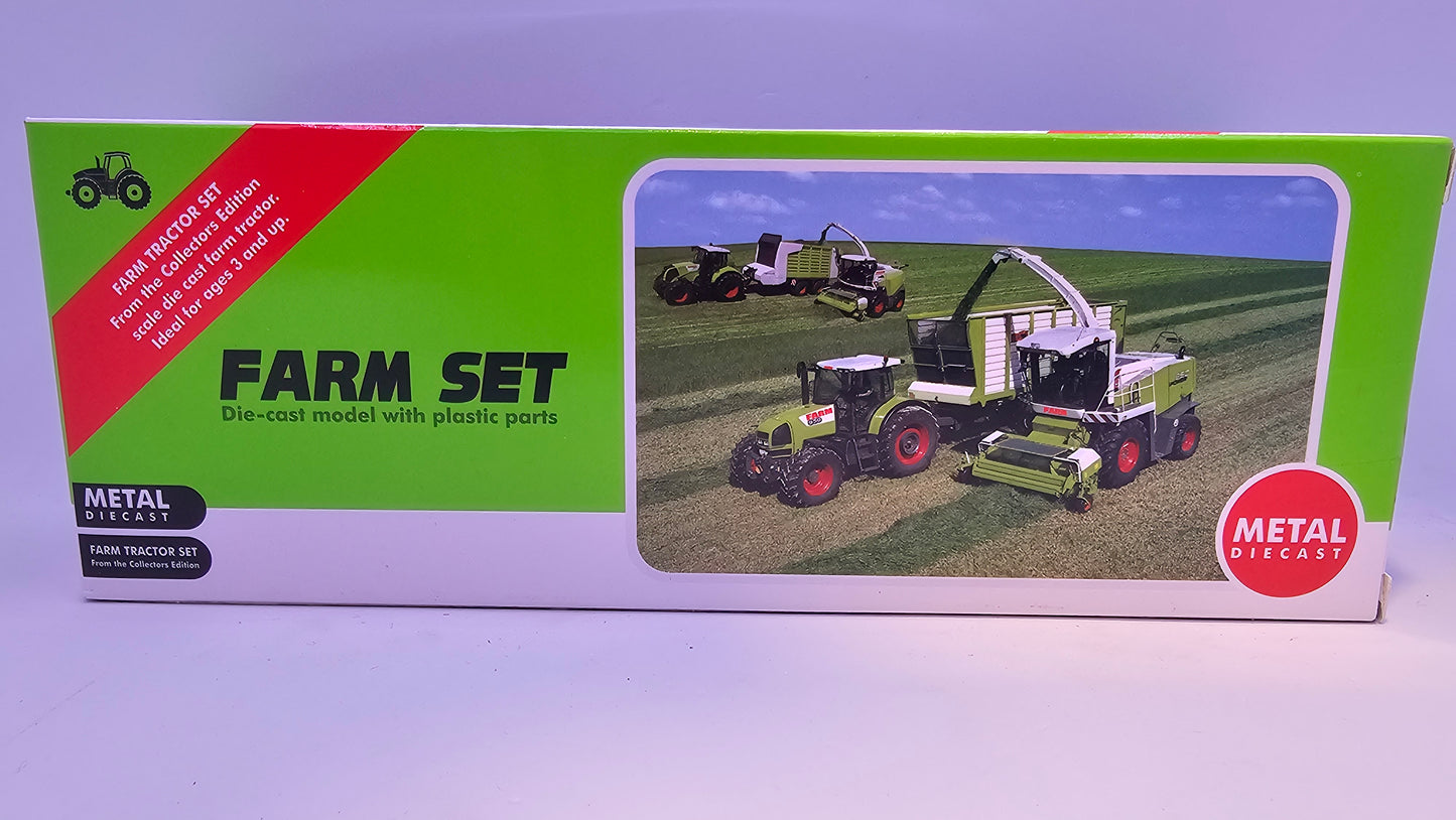 Tractor con Implemento Agrario - Escala 1/64- Sunq Toys