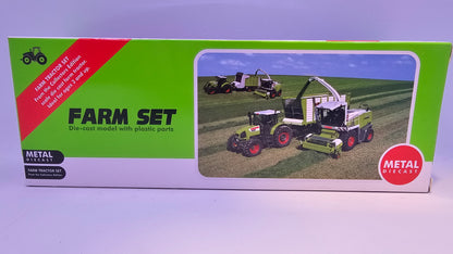 Tractor con Implemento Agrario - Escala 1/64- Sunq Toys