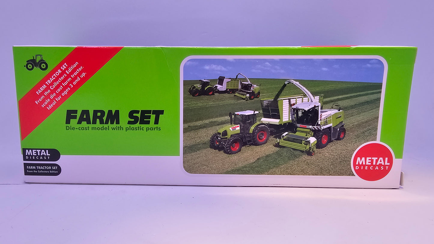 Tractor con Implemento Agrario - Escala 1/64- Sunq Toys