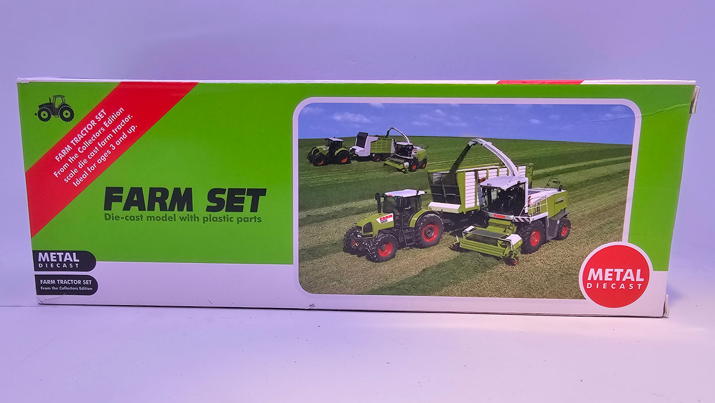 Tractor con Implemento Agrario - Escala 1/64- Sunq Toys