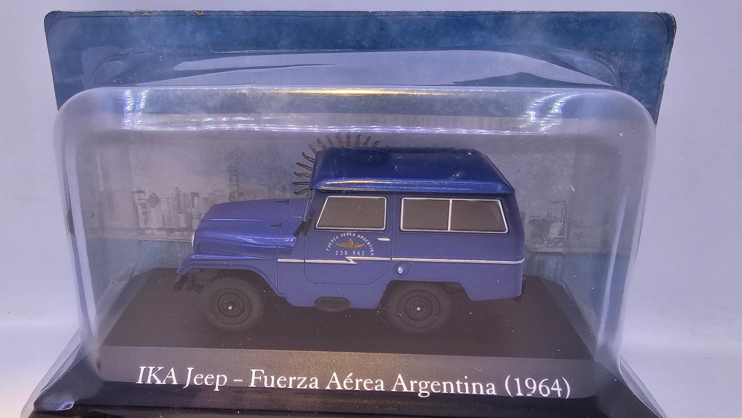 Jeep IKA 1964 "Fuerza Aérea Argentina" - Escala 1/43 - Salvat