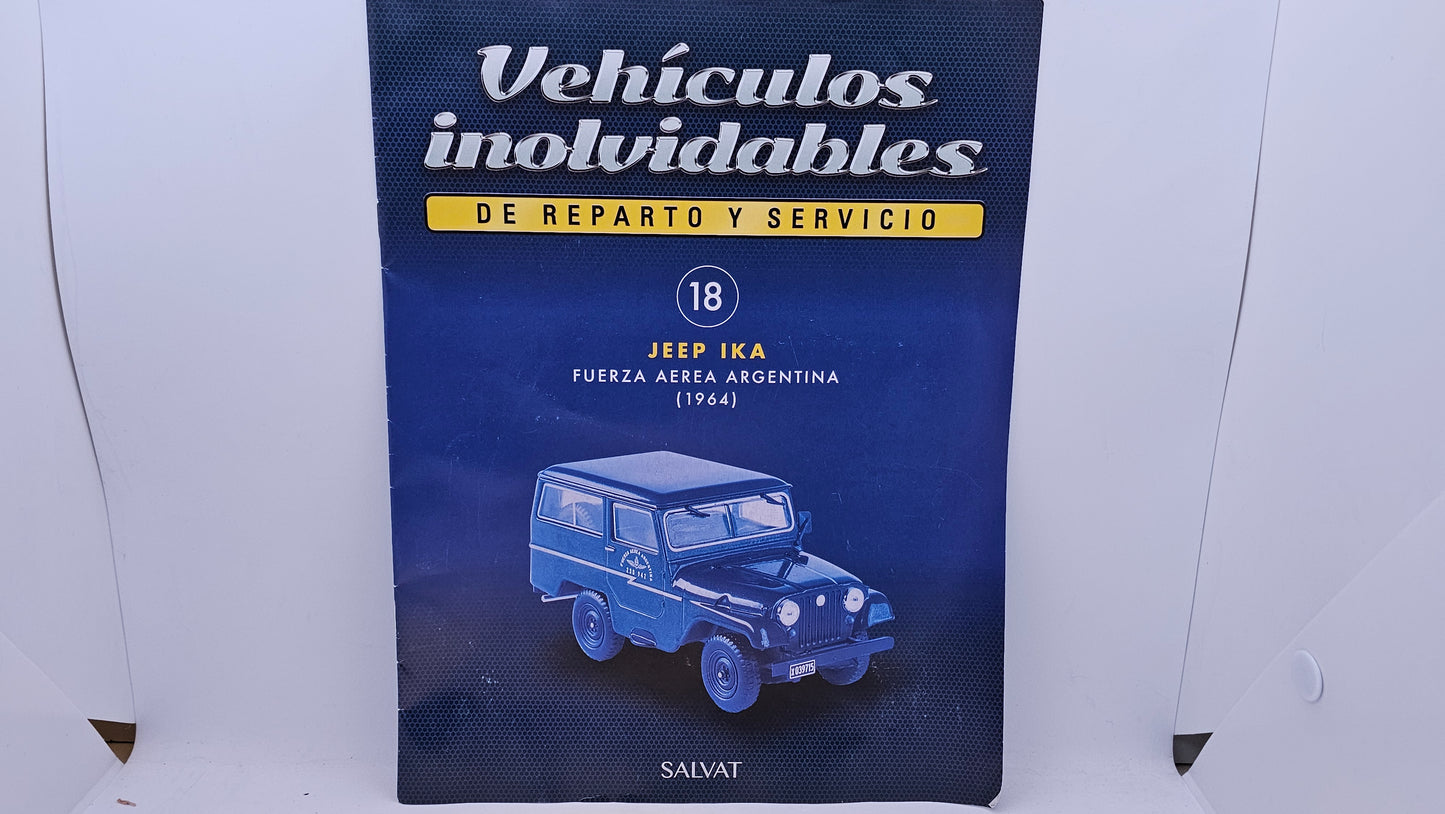 Jeep IKA 1964 "Fuerza Aérea Argentina" - Escala 1/43 - Salvat
