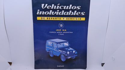 Jeep IKA 1964 "Fuerza Aérea Argentina" - Escala 1/43 - Salvat
