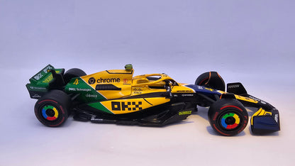 McLaren Formula 1 MCL38 #4 Lando Norris - Monaco Grand Prix 2024 - F1 Burago Escala 1/43