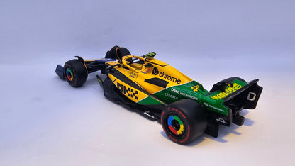 McLaren Formula 1 MCL38 #4 Lando Norris - Monaco Grand Prix 2024 - F1 Burago Escala 1/43