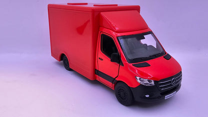 Mercedes Benz Sprinter - Escala 1/48 - Kinsmart - (Sin caja)
