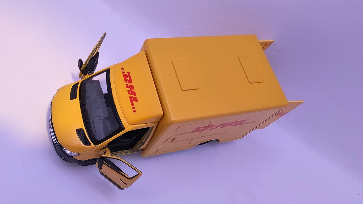 Mercedes Benz Sprinter DHL - Escala 1/48 - Kinsmart - (Sin caja)