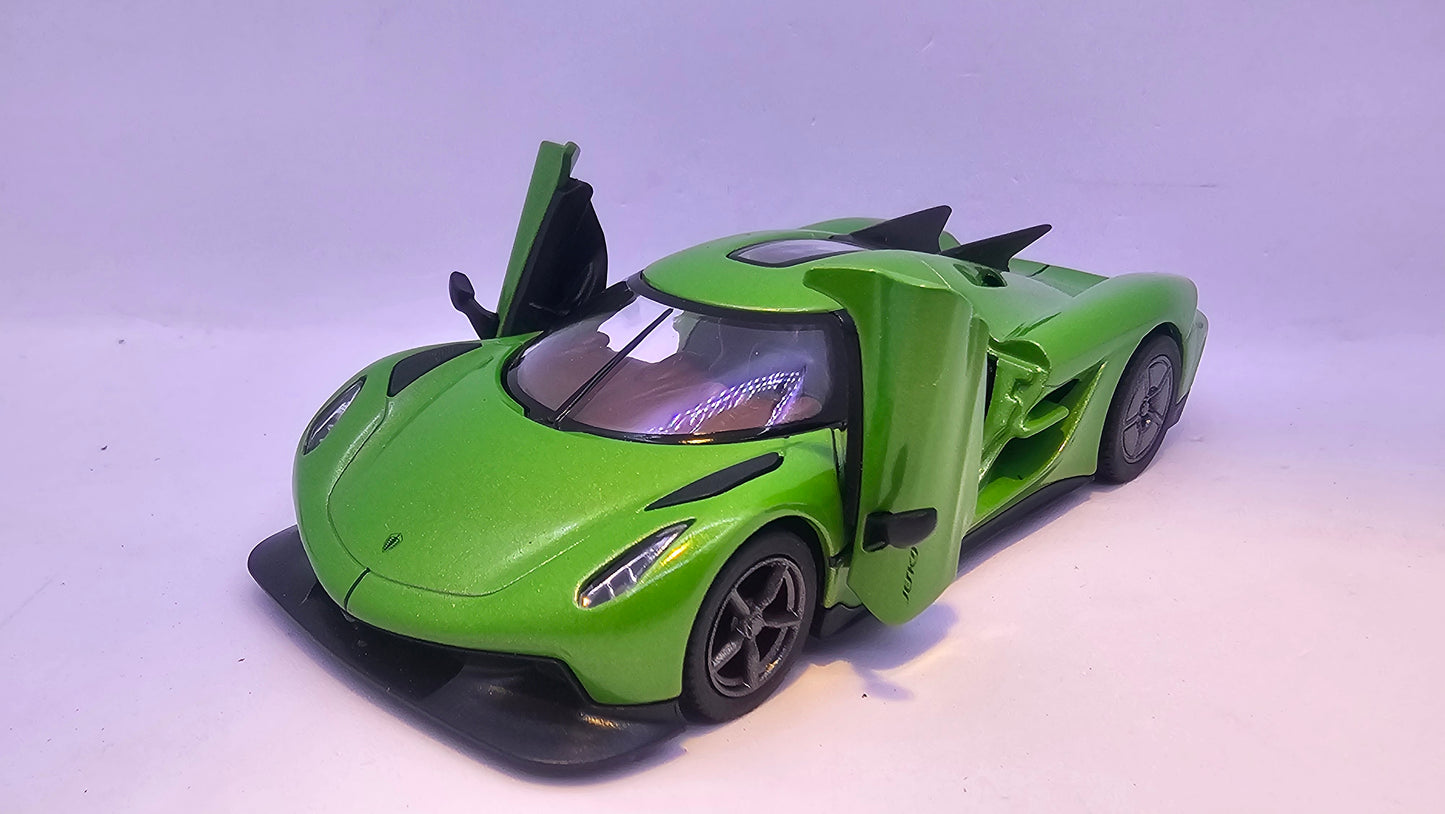 Koenigsegg Jesko Absolut - Escala 1/36 - Kinsmart - (Sin caja)