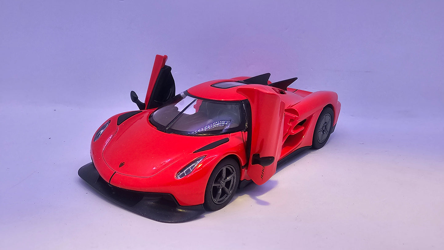 Koenigsegg Jesko Absolut - Escala 1/36 - Kinsmart - (Sin caja)