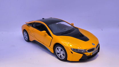 BMW i8 - Escala 1/36 - Kinsmart - (Sin caja)