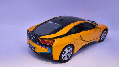 BMW i8 - Escala 1/36 - Kinsmart - (Sin caja)