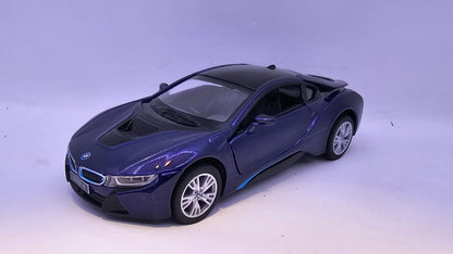 BMW i8 - Escala 1/36 - Kinsmart - (Sin caja)