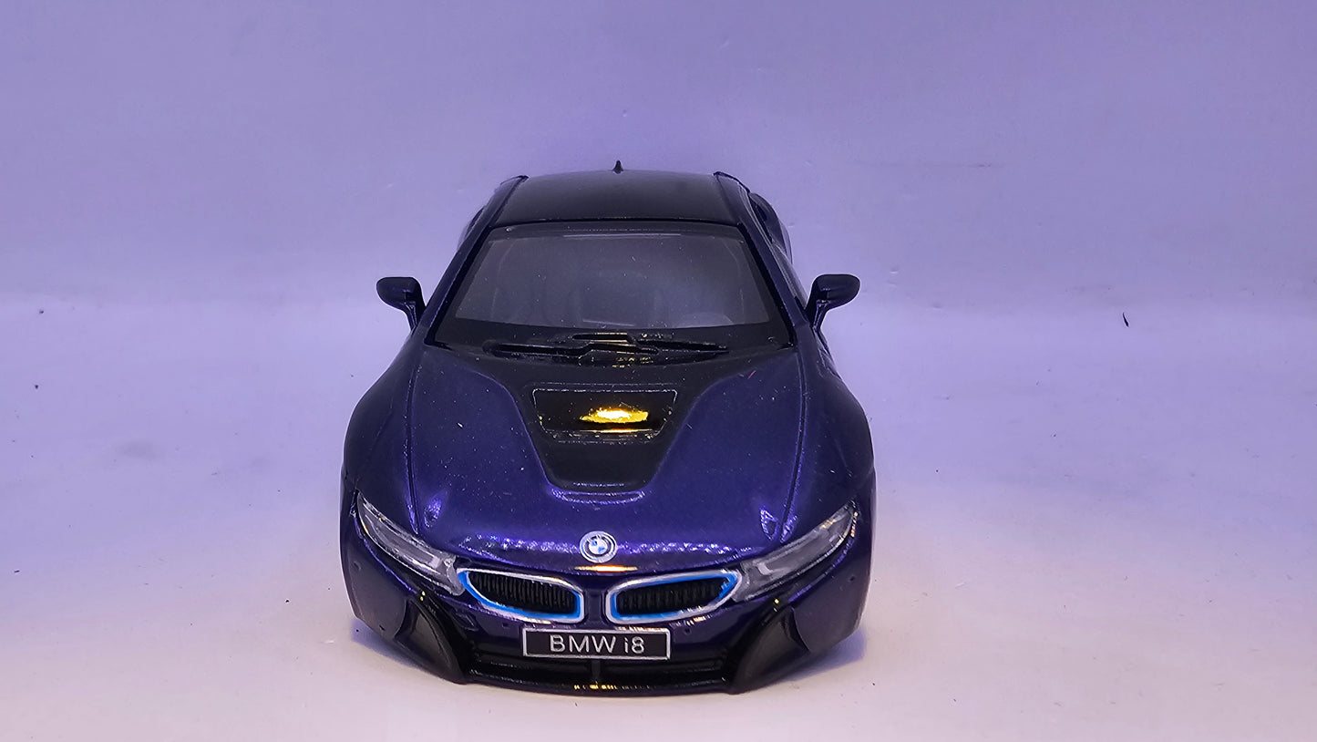 BMW i8 - Escala 1/36 - Kinsmart - (Sin caja)